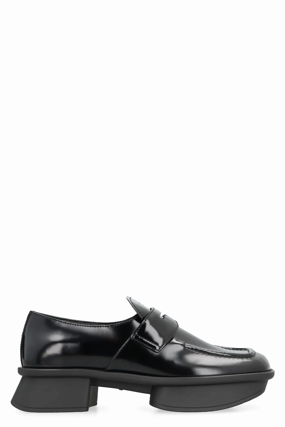 Calfskin Loafer by Prada