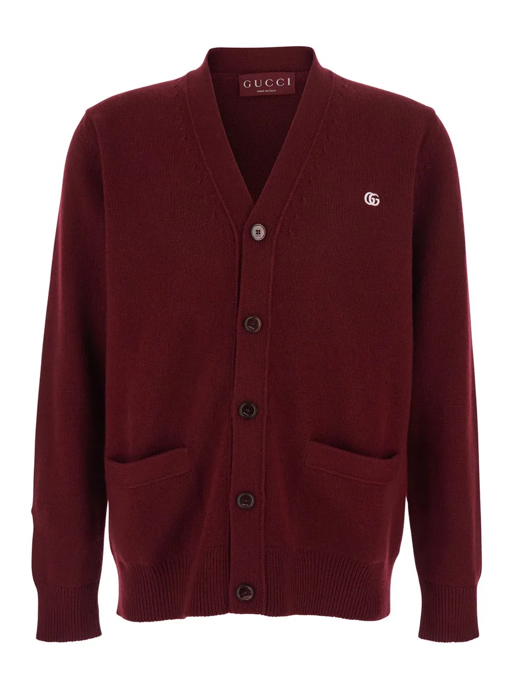 Cashmere V-Neck Cardigan by Gucci