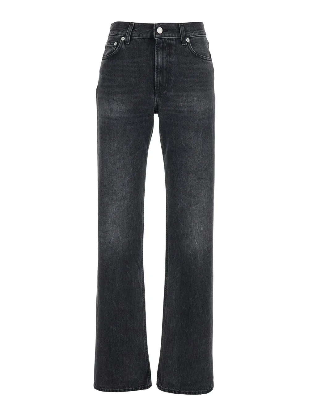 Logo-Patch Denim Jeans by Haikure