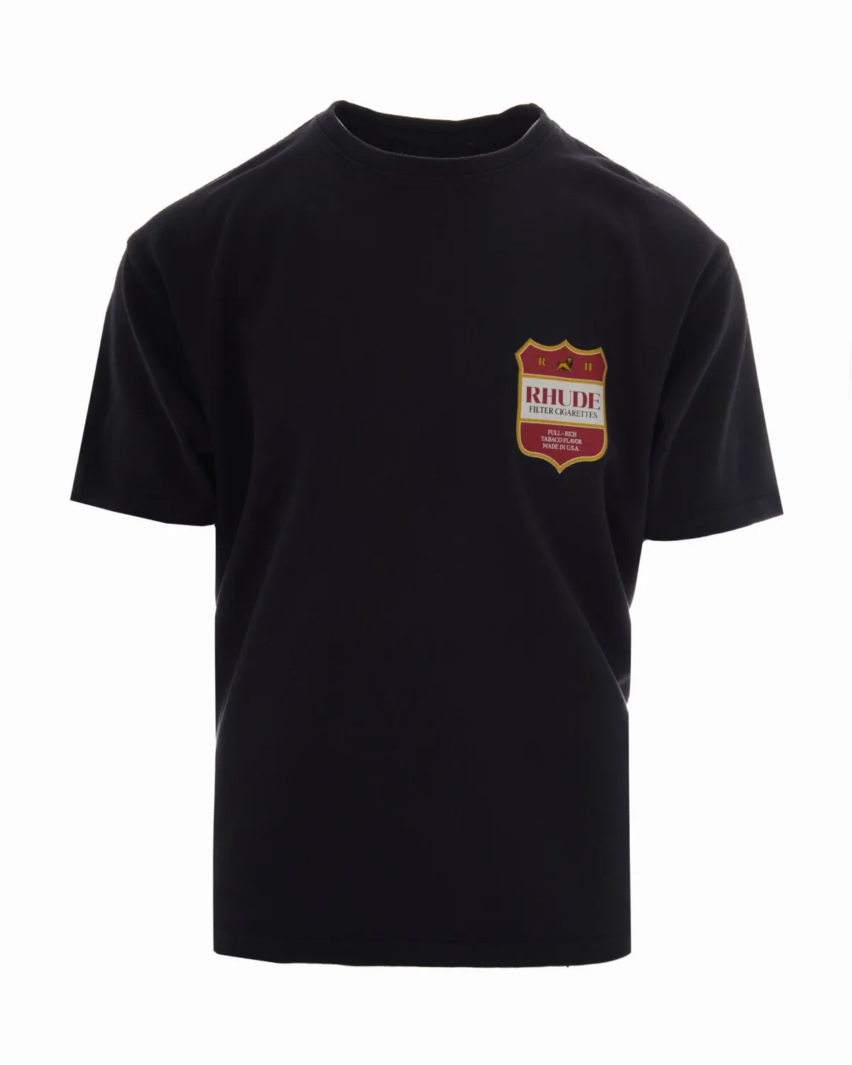 Crest-Printed Cotton T-Shirt by Rhude