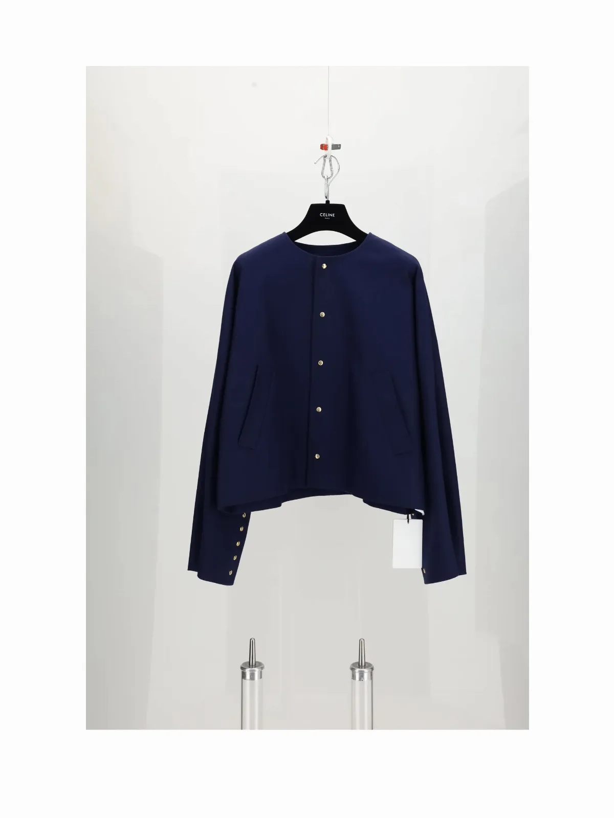 Cotton Cardigan Jacket by Celine