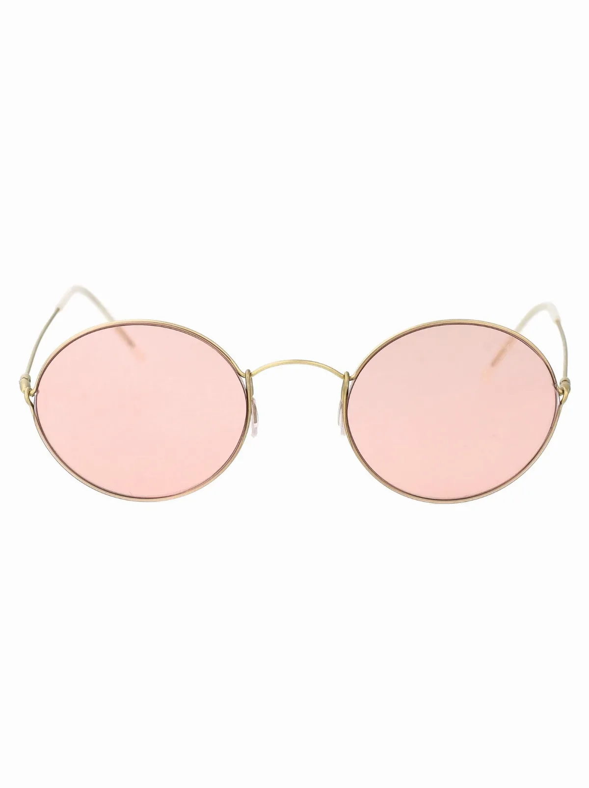 0AR6115T Round Titanium Sunglasses by Giorgio Armani