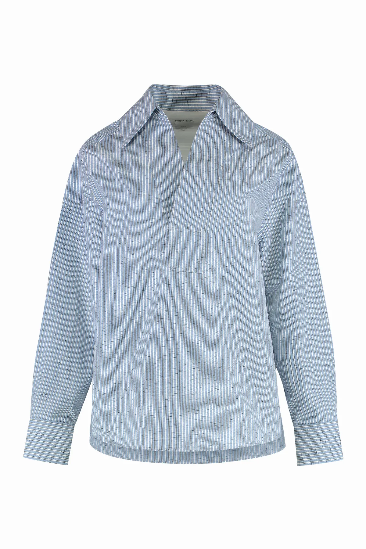 Cotton and Linen Blouse by Bottega Veneta