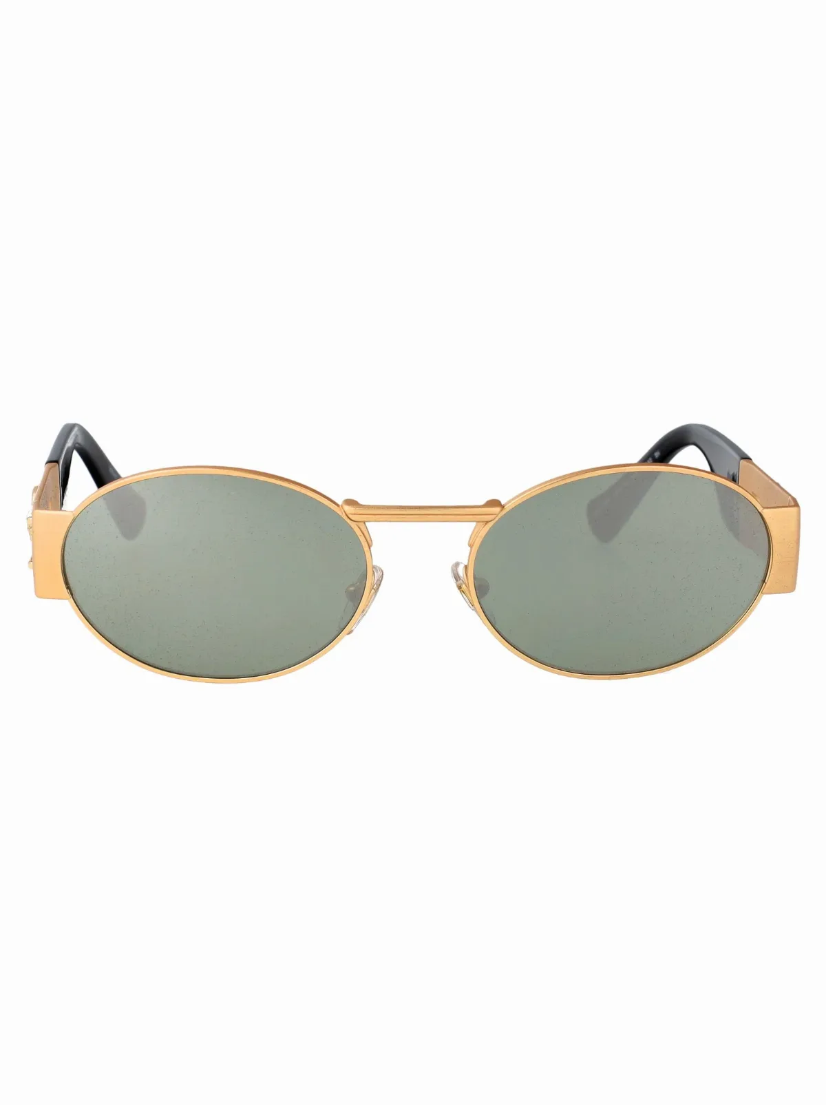 0VE2264 Steel Oval Sunglasses by Versace