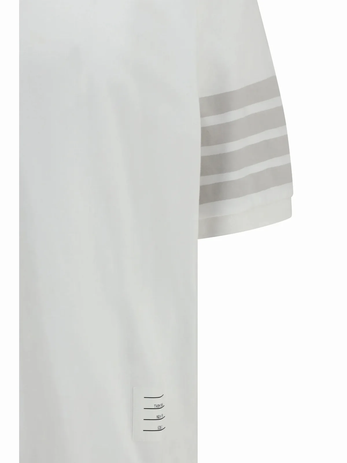Striped Cotton Polo Shirt by Thom Browne