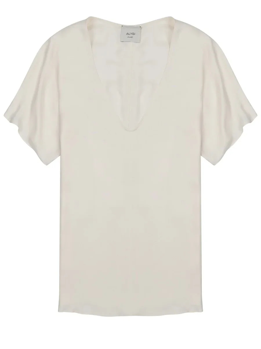 Silk Twill Blouse by Alysi