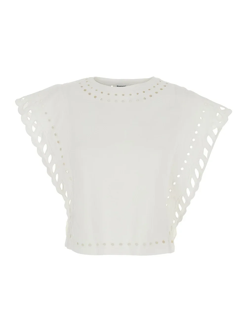 Cut-Out Cotton T-Shirt by Marant éToile