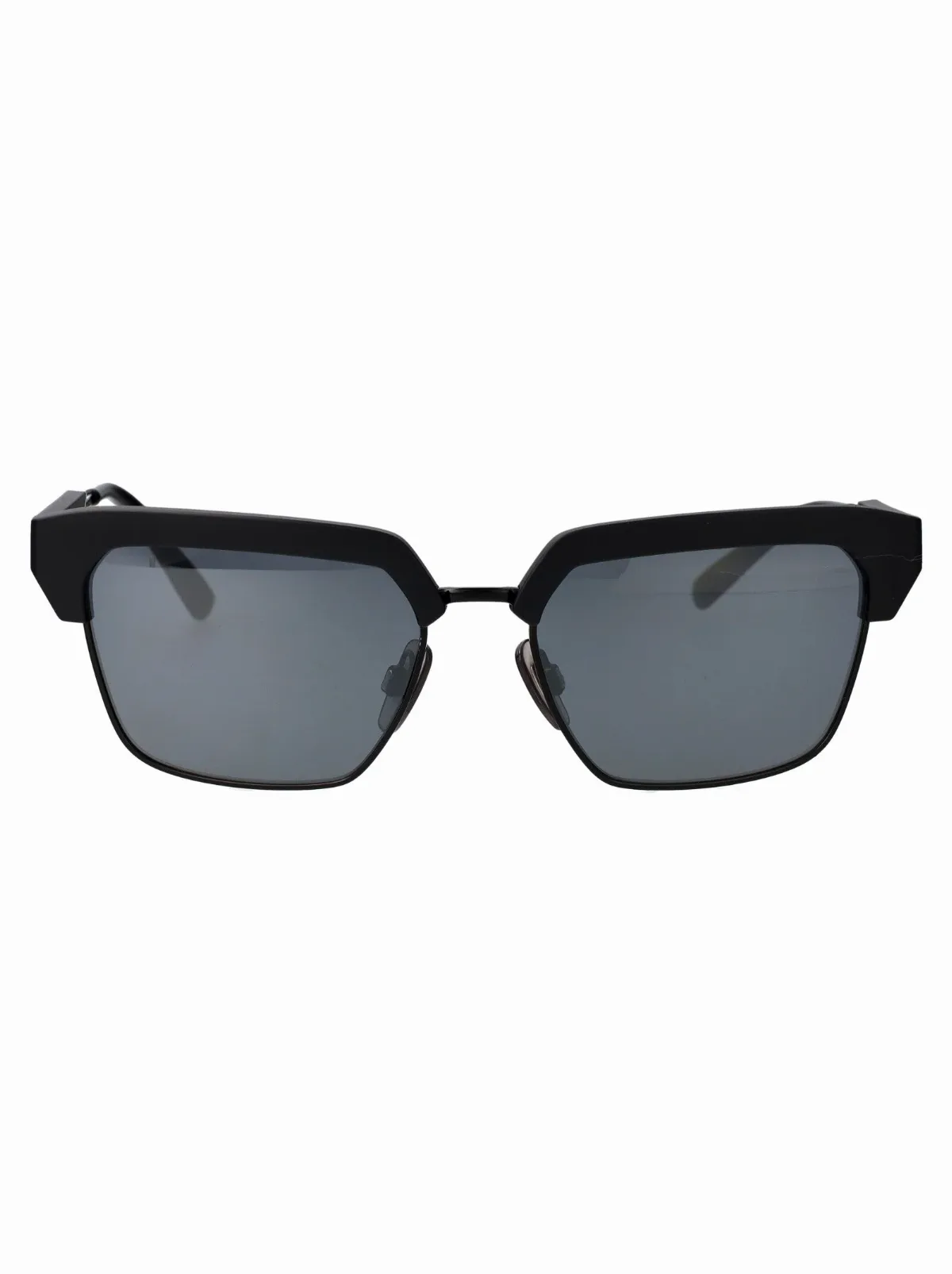 0DG6185 Matte Black Injected Sunglasses by Dolce & Gabbana