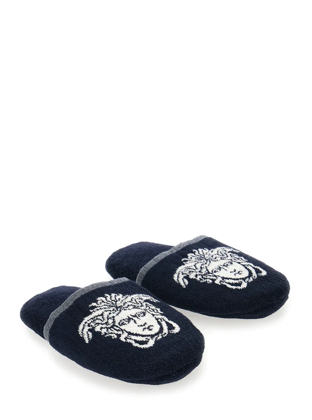 Cotton Terry Slippers by Versace Home