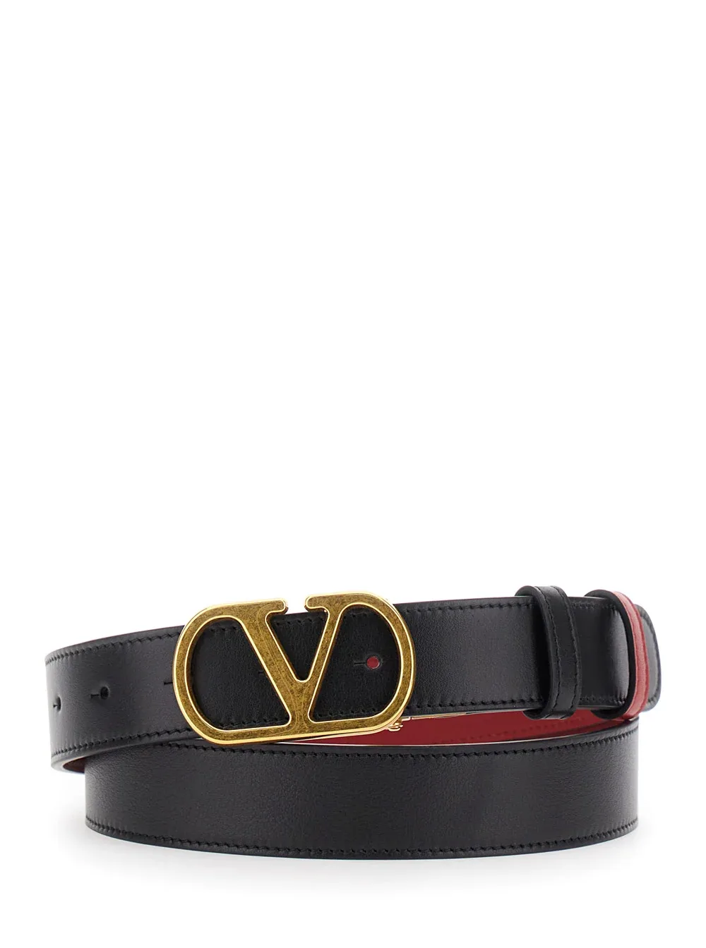 VLogo Buckle Reversible Belt by Valentino Garavani