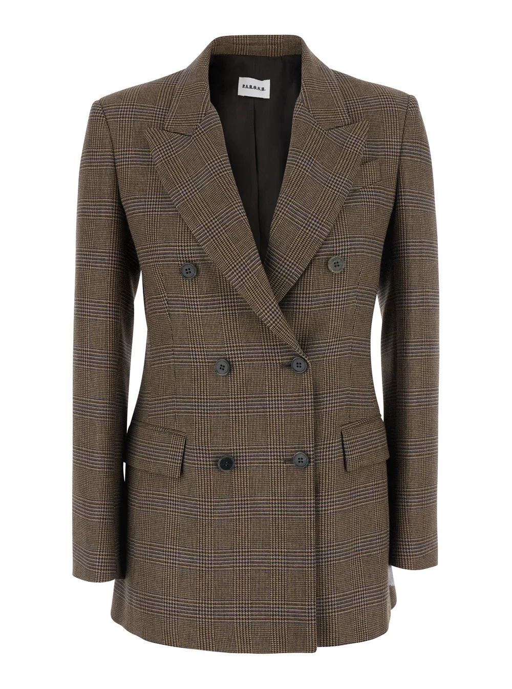 Double-Breasted Viscose-Wool Blazer by P.A.R.O.S.H.