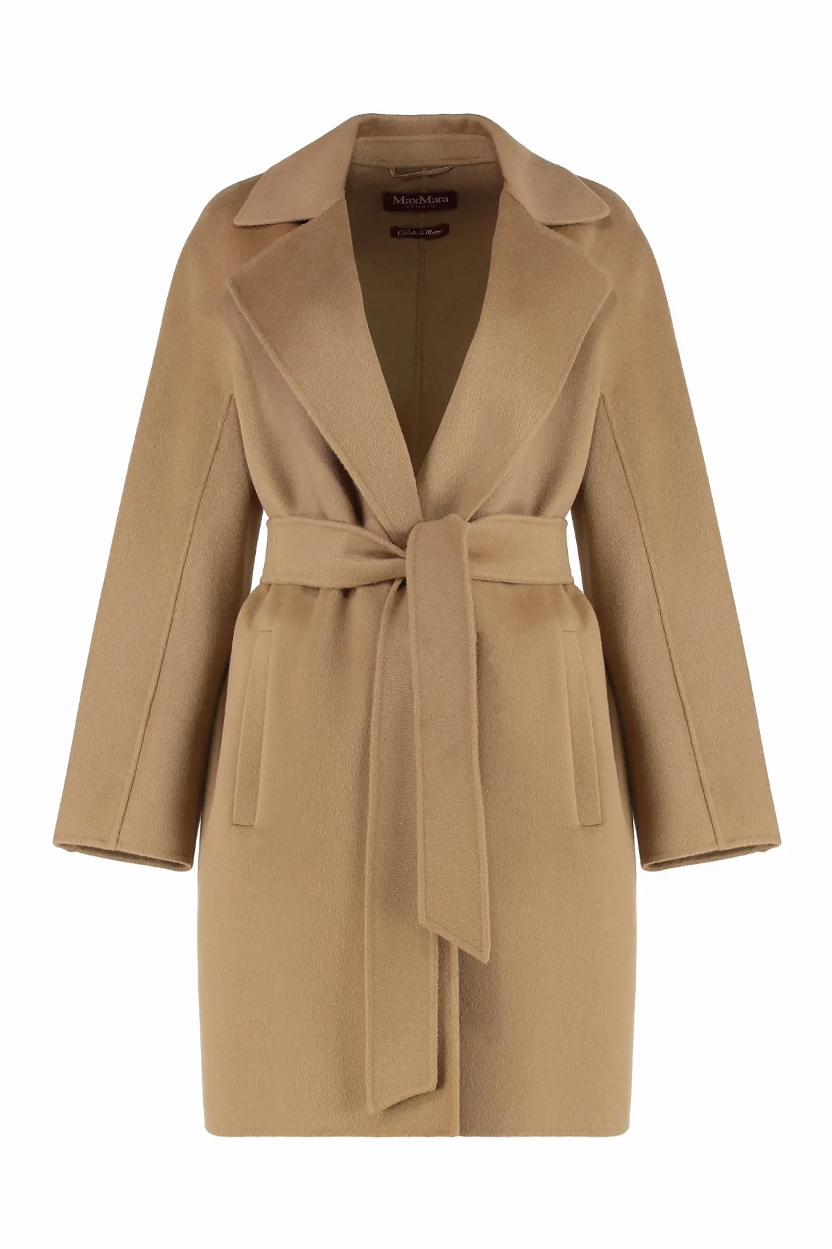 Wool and Cashmere Blend Coat by Max Mara Studio
