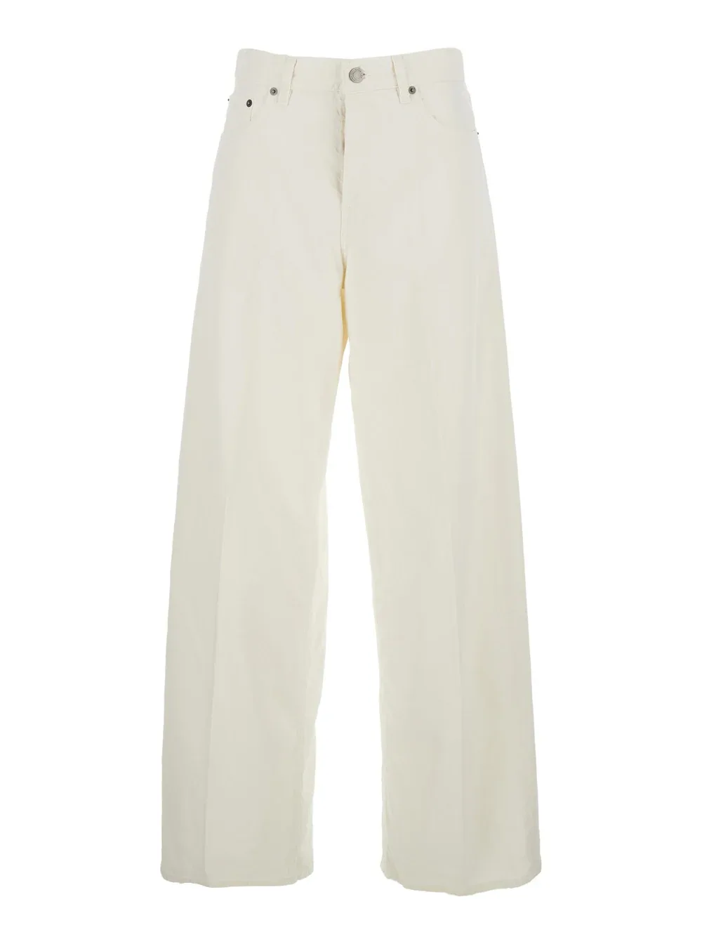 Wide-Leg Denim Jeans by Haikure