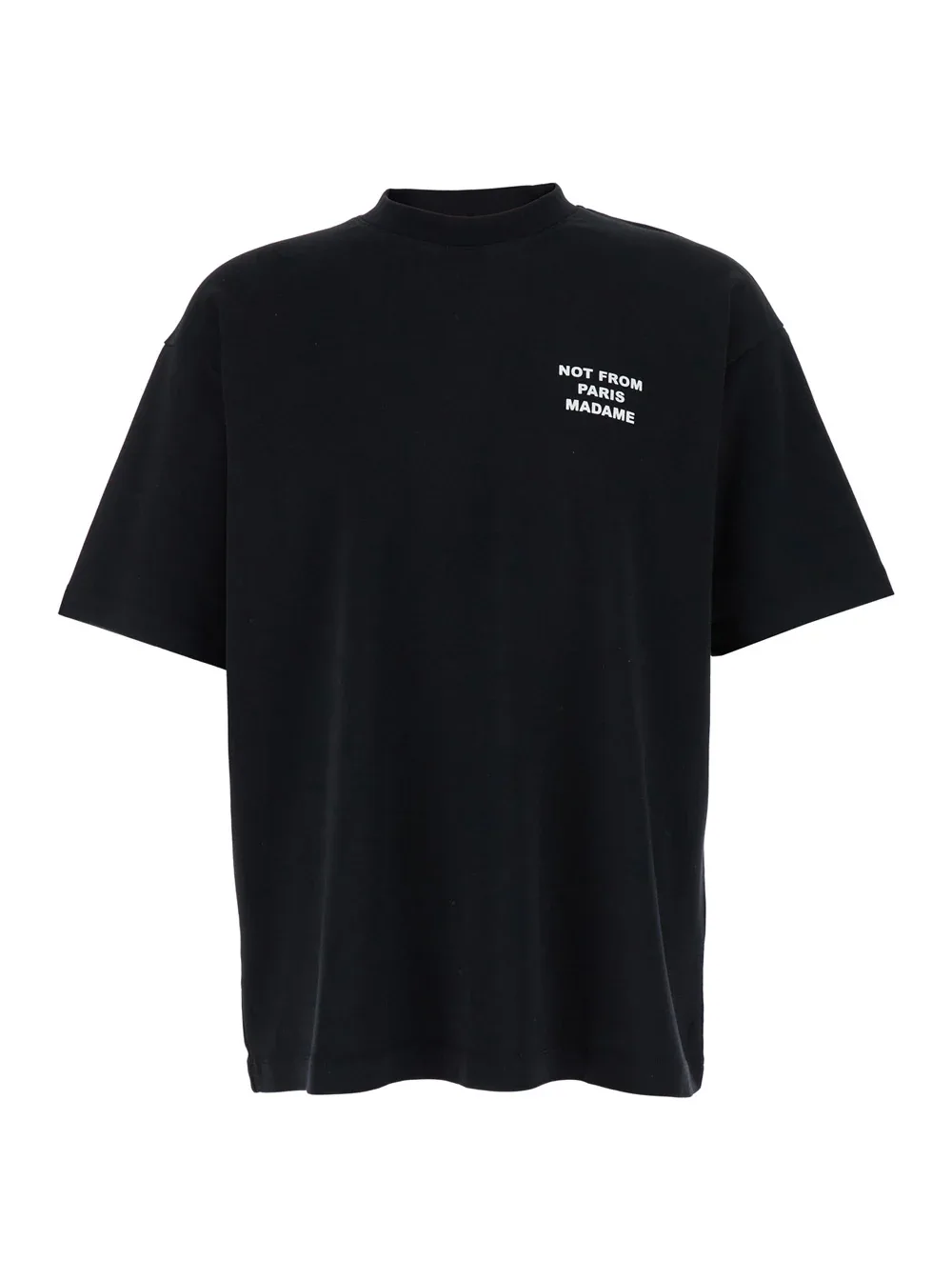 Graphic Print Cotton T-Shirt by DrôLe De Monsieur