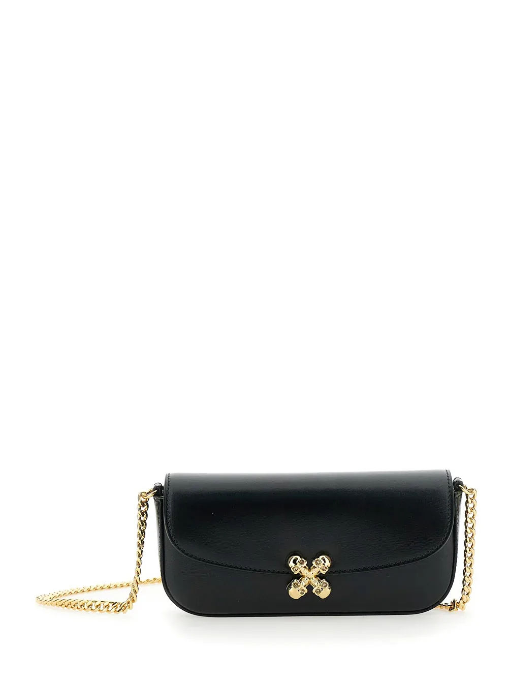 Ornamental Clasp Crossbody Bag by alexander mcqueen