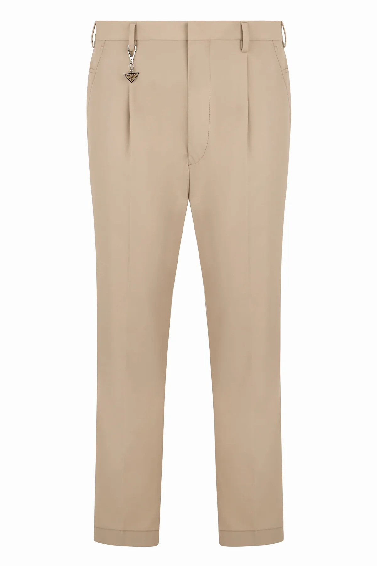 Tailored Cotton Trousers by Prada