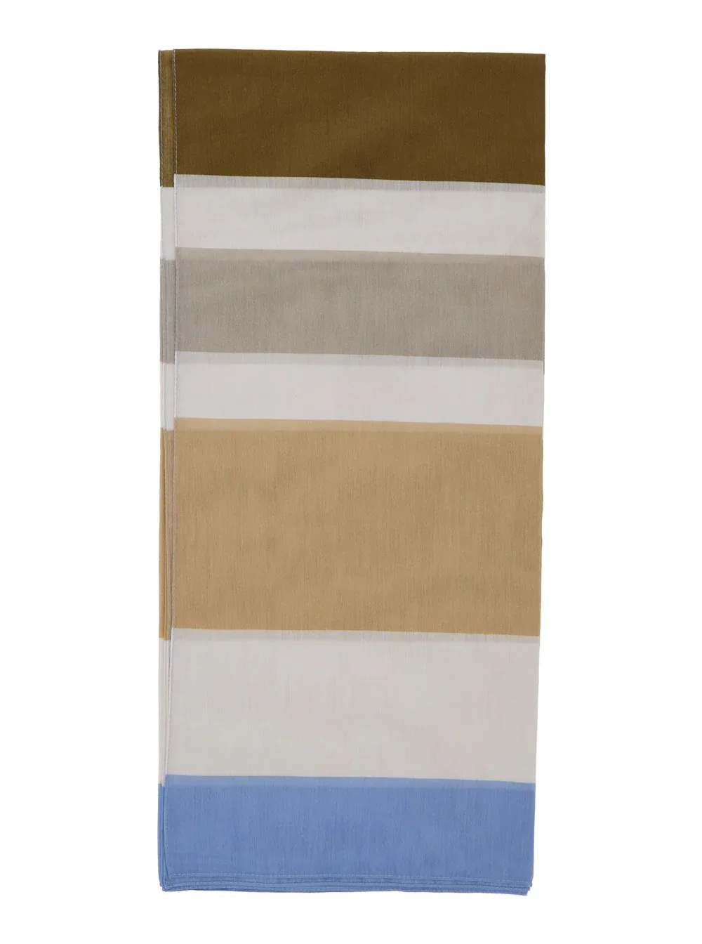 Striped Cotton-Silk Scarf by Saint Laurent