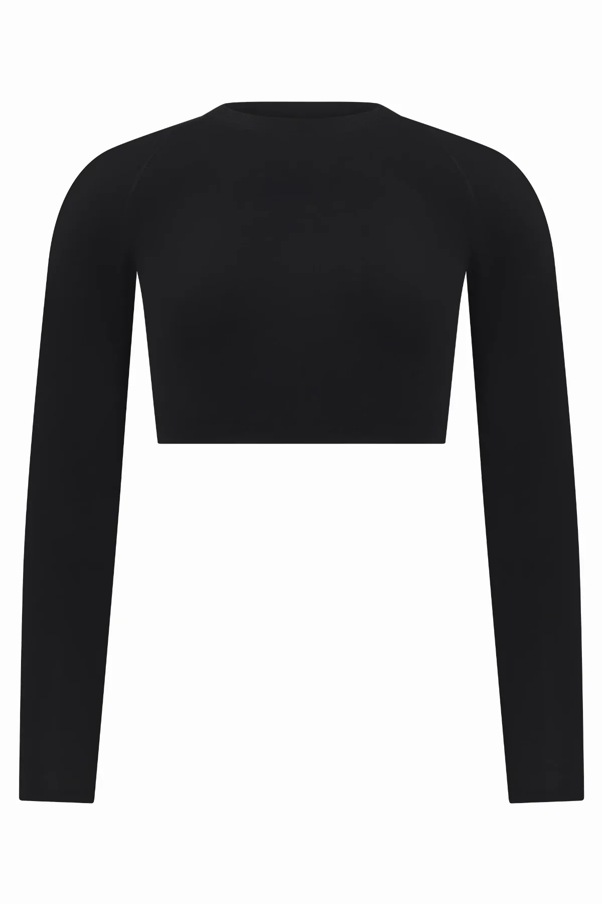 Cropped Long-Sleeve Blouse by alaia