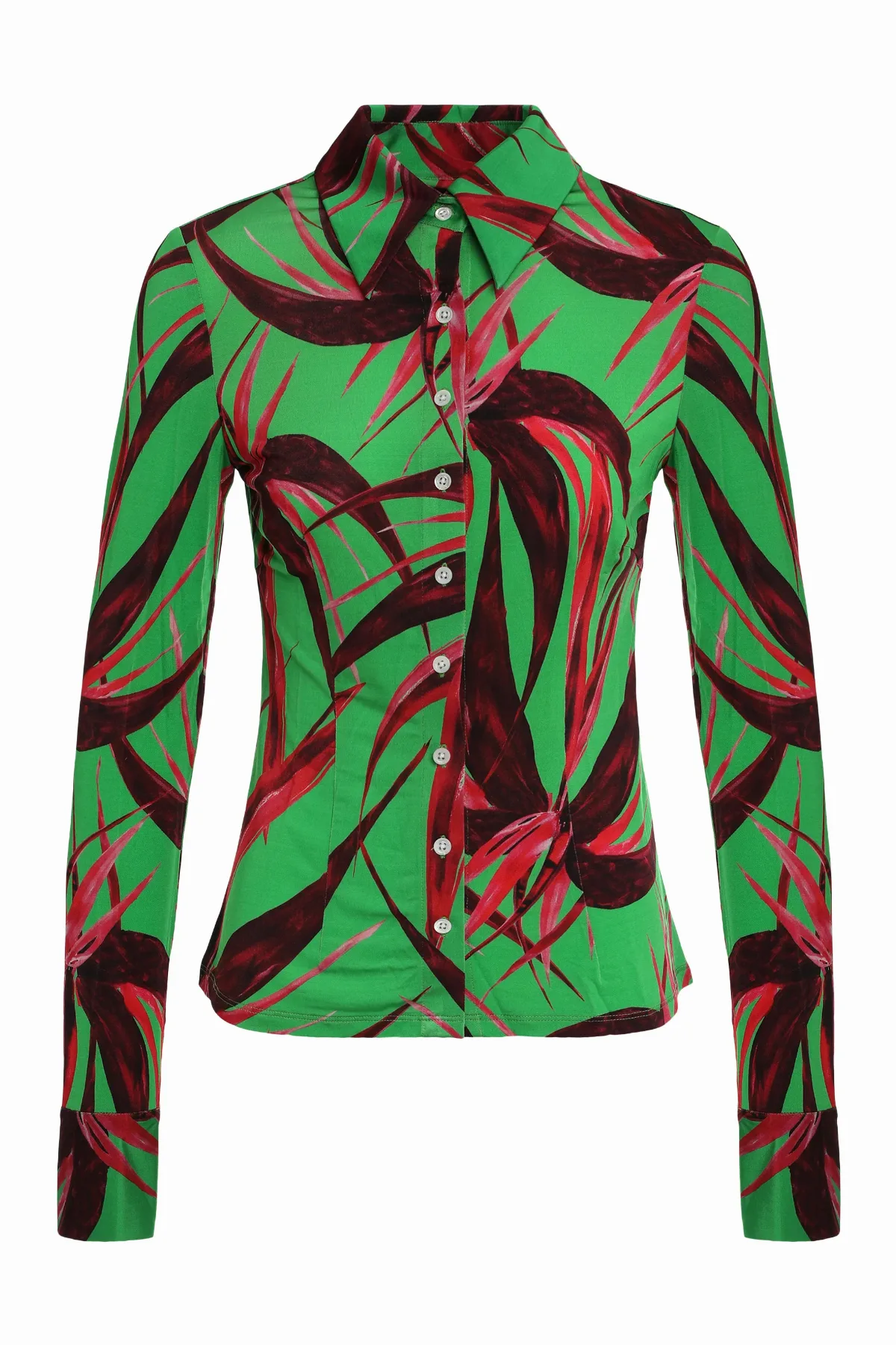 Printed Viscose Blouse by Louisa Ballou