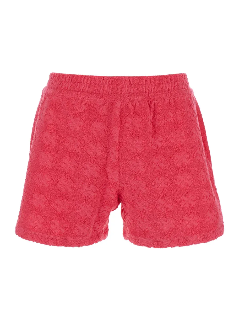 Logo-Embroidered Cotton Shorts by TORY BURCH