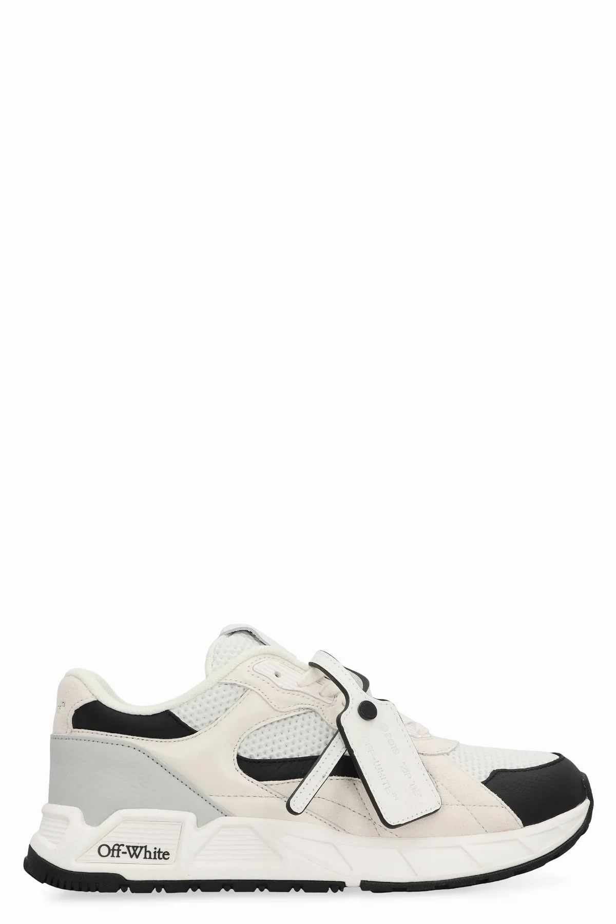 Leather and Mesh Sneaker by Off-White