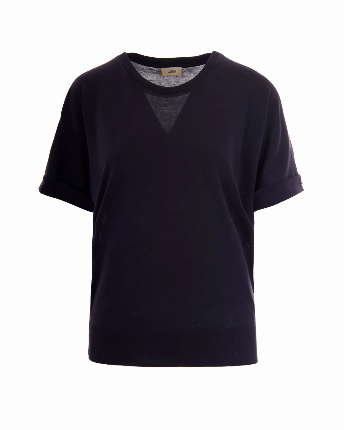 Lyocell-Cotton Jersey T-Shirt by Herno
