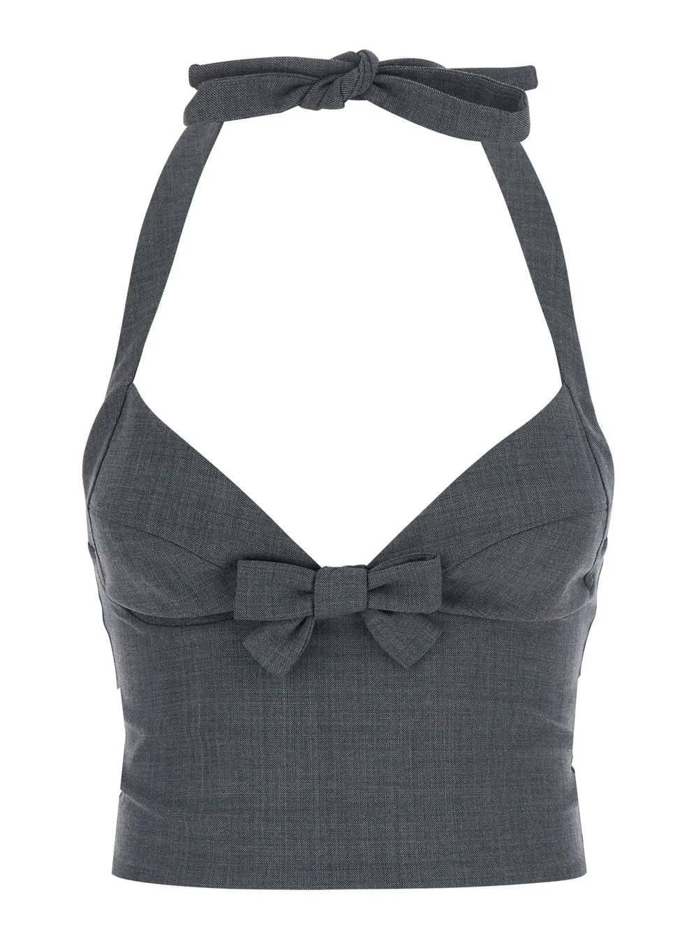 Bow-Tie Halter Top by Shushu/Tong