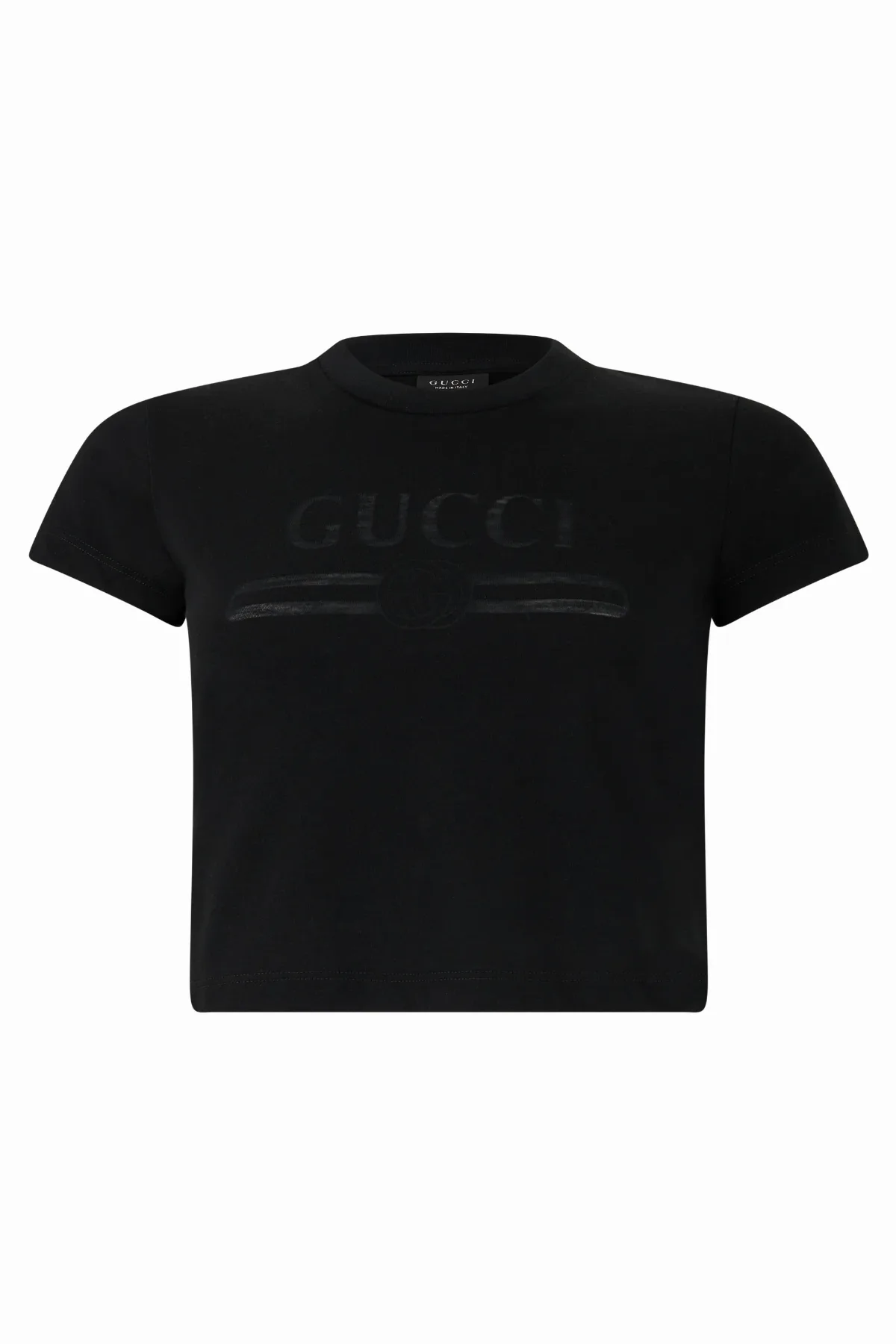 Logo-Embroidered Cotton Blend T-Shirt by Gucci