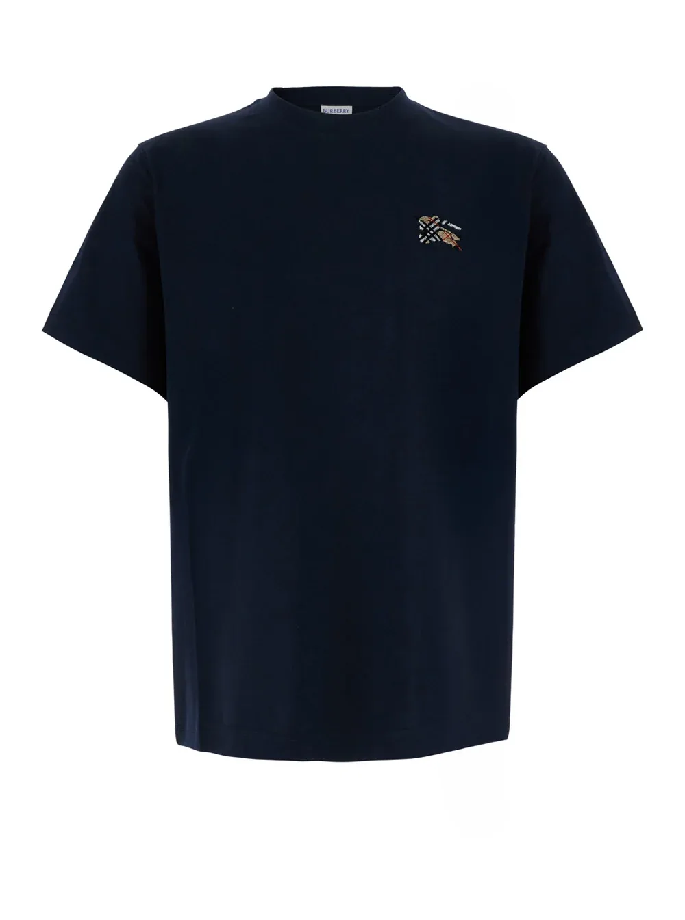 EKD Logo-Embroidered Cotton T-Shirt by Burberry