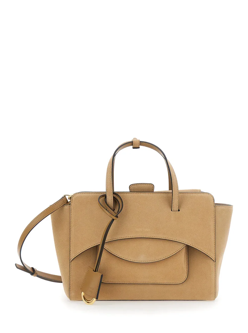 Suede Top Handle Bag by Hidesins