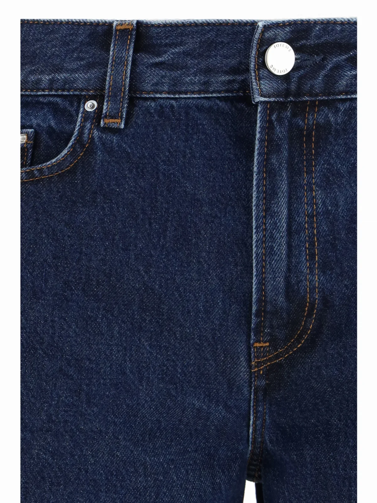 Low-Rise Cotton Denim Jeans