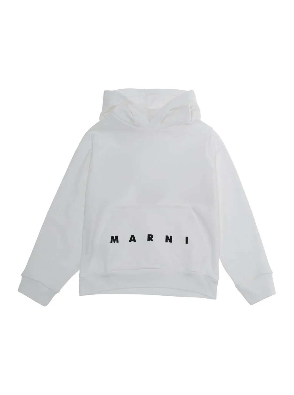 Logo-Embroidered Cotton Hoodie by Marni
