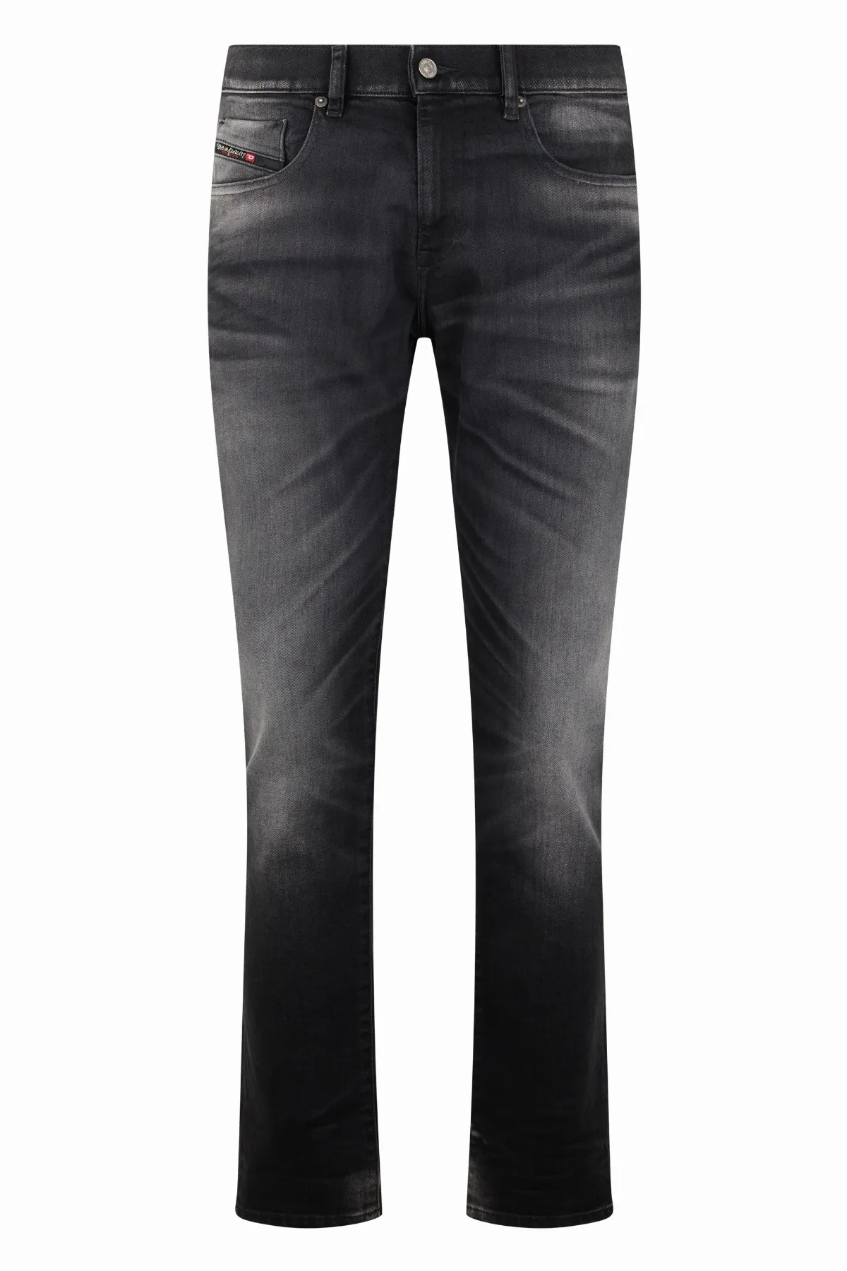 Slim-Fit Black Denim Jeans by Diesel
