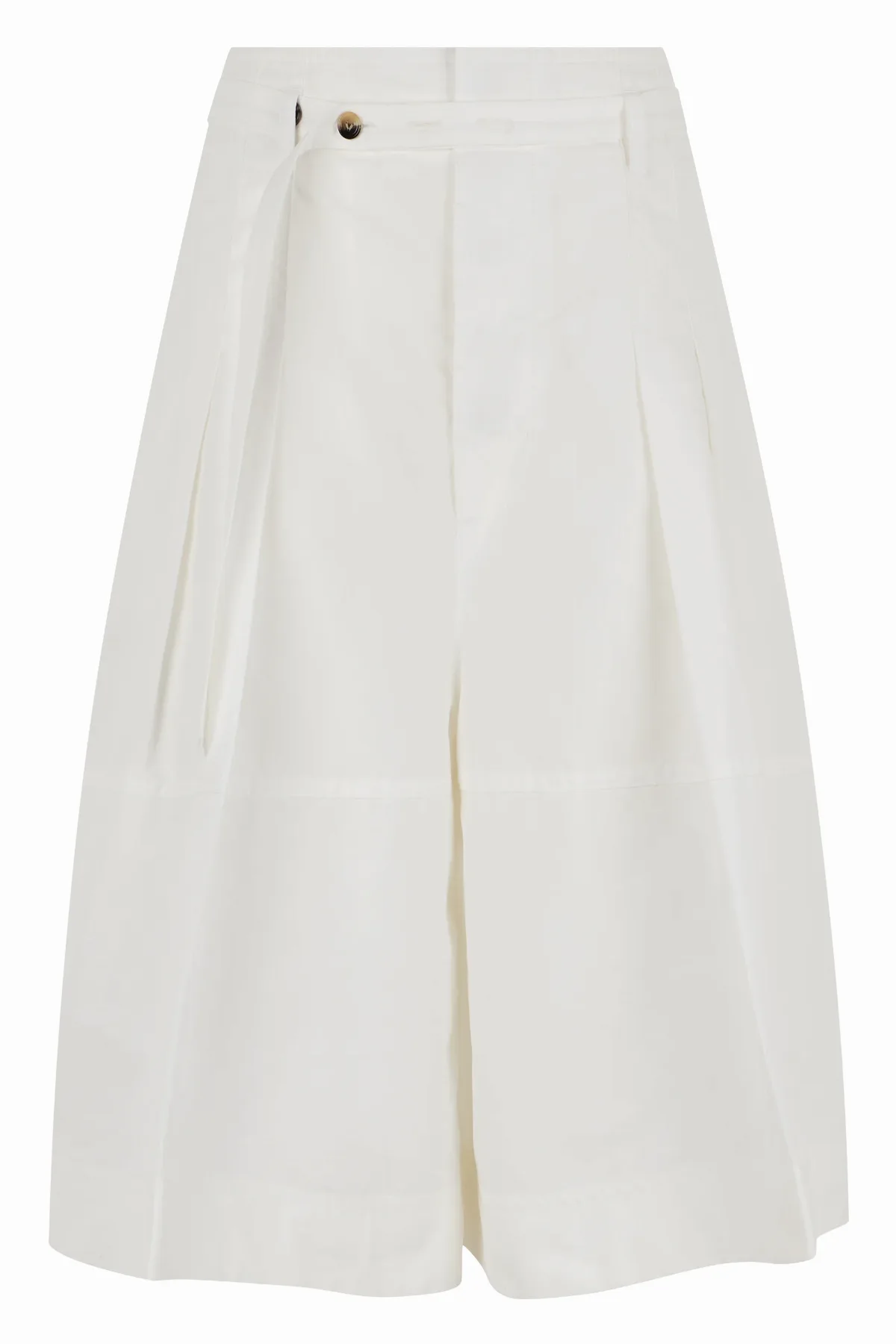Wide-Leg Lightweight Cotton Culotte by Bottega Veneta