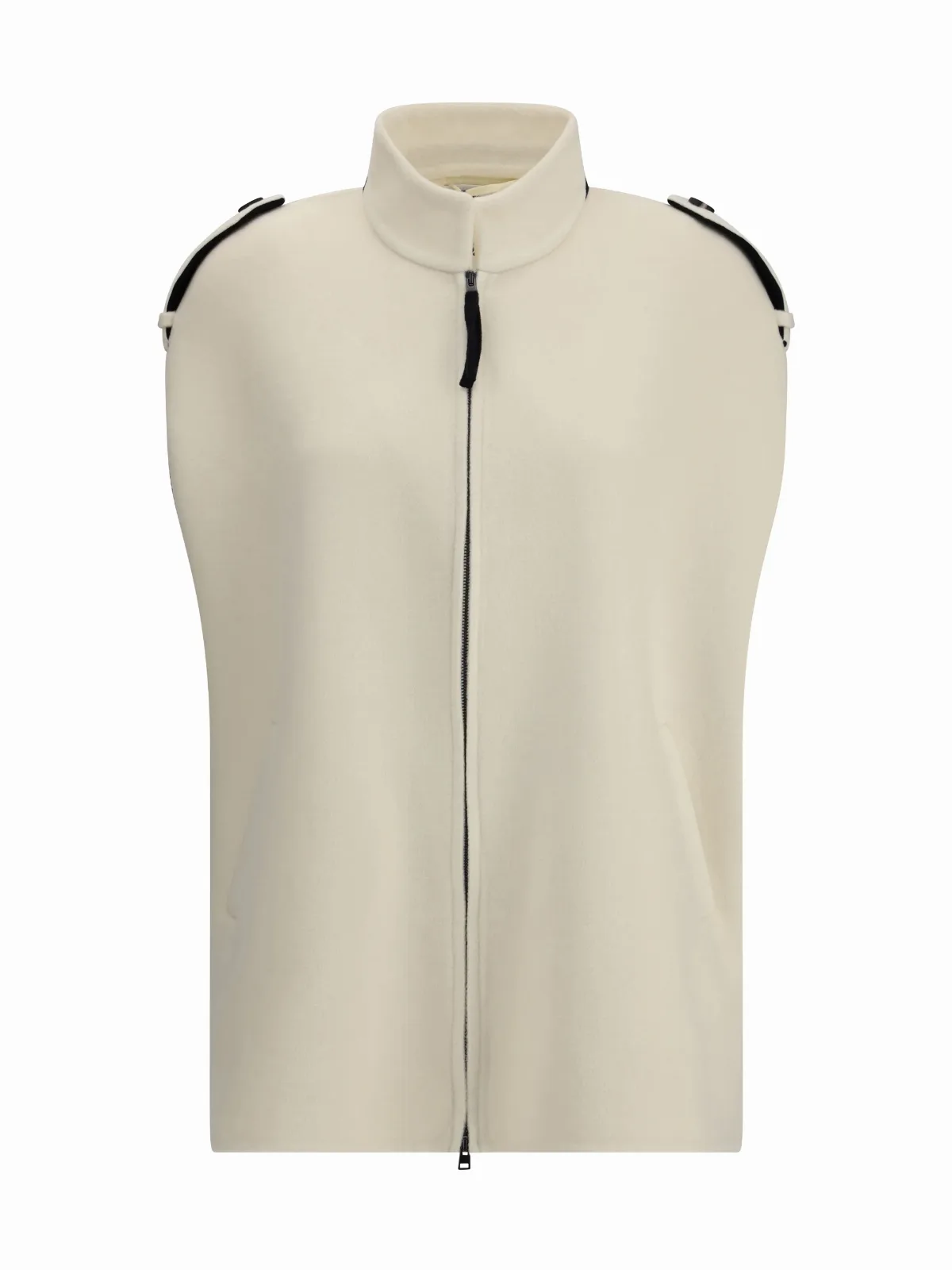 Wool Zipped Cape by Aftercoat