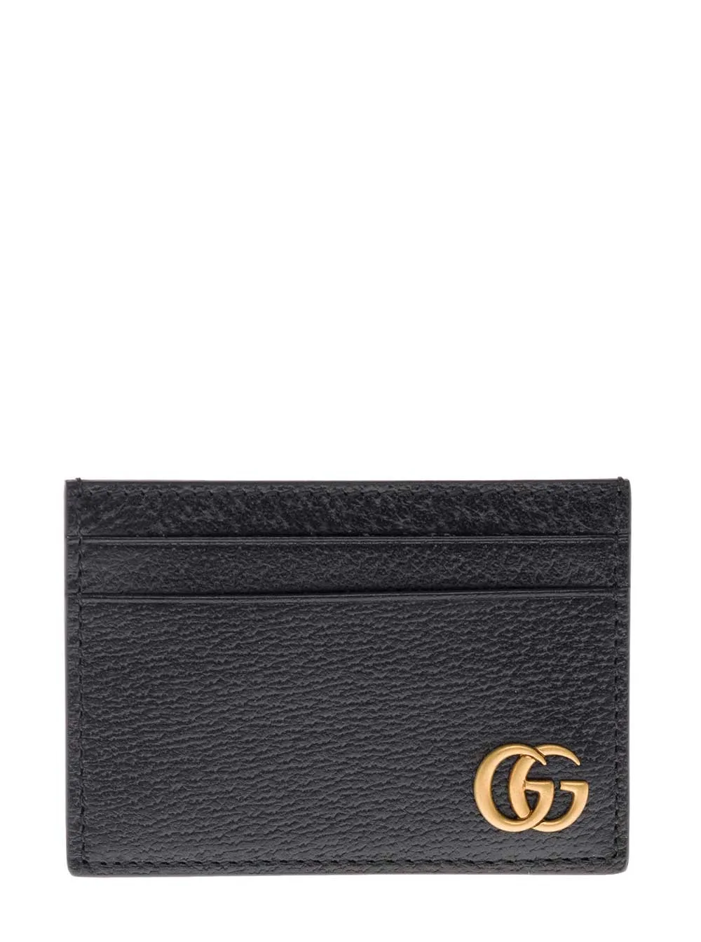 GG Metal Plaque Card Case by Gucci