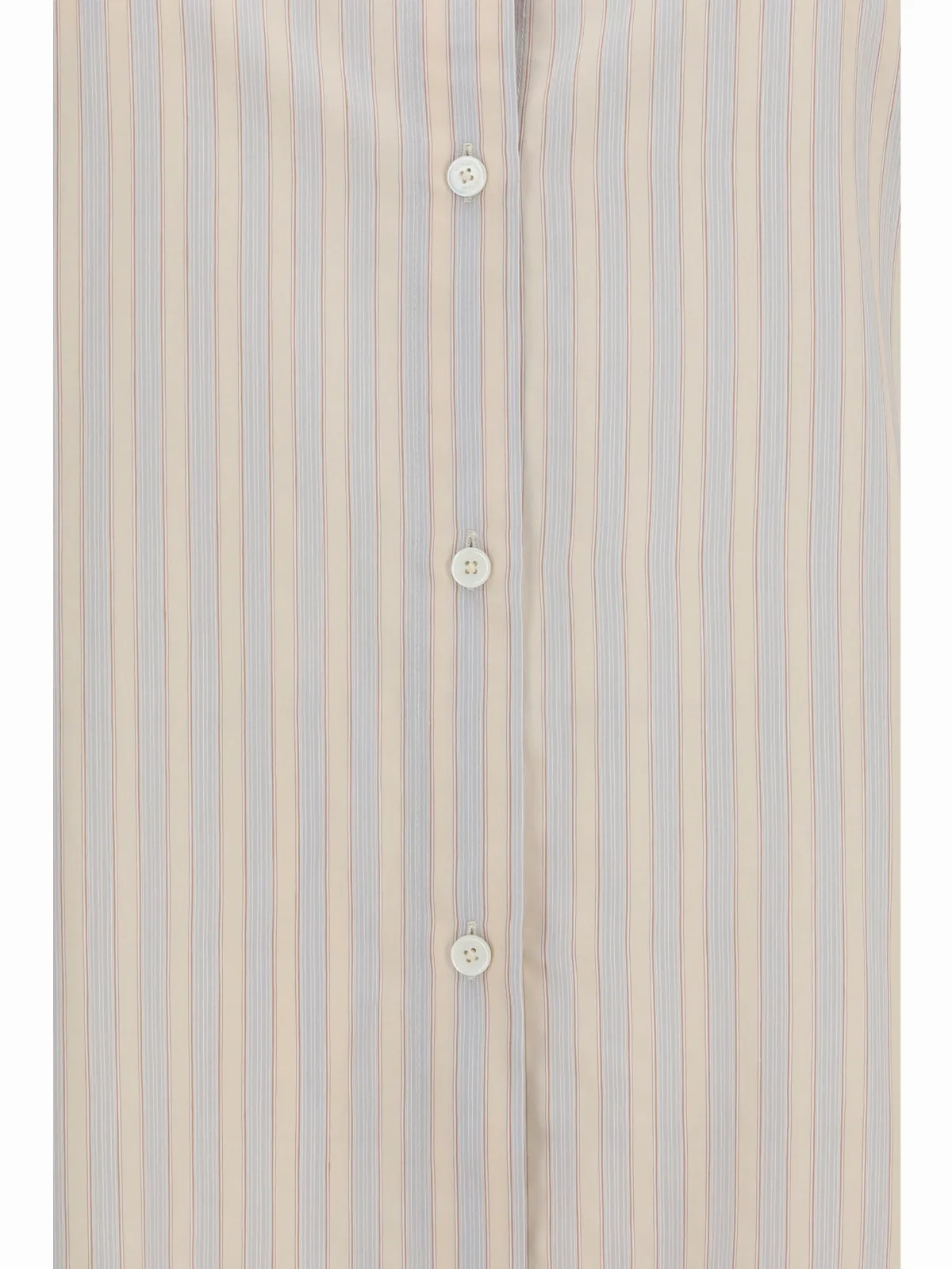 Striped Viscose Shirt by Toteme
