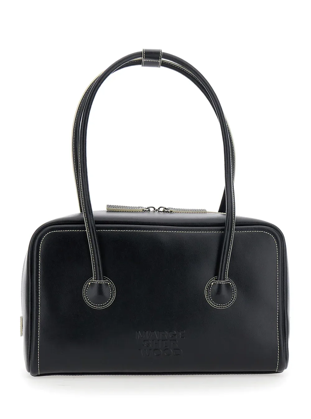 Cow Leather Shoulder Bag by Margesherwood