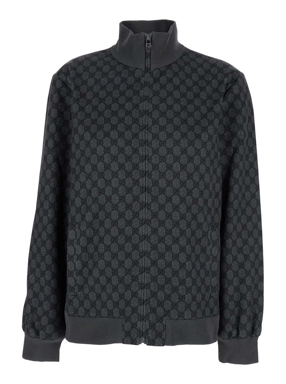Logo-Embroidered GG Print Sweatshirt by Gucci