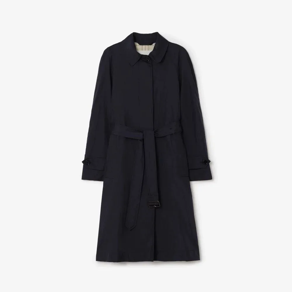 Belted Wool Coat by Burberry