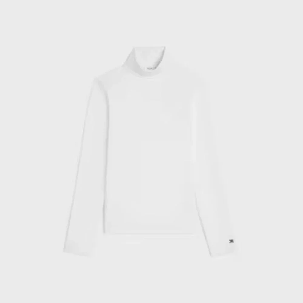 Cotton-Jersey Turtleneck Sweatshirt by Celine