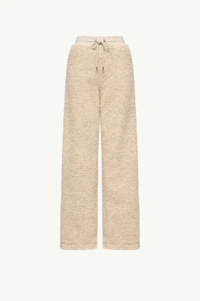 Boucle Knit Joggers by Moncler