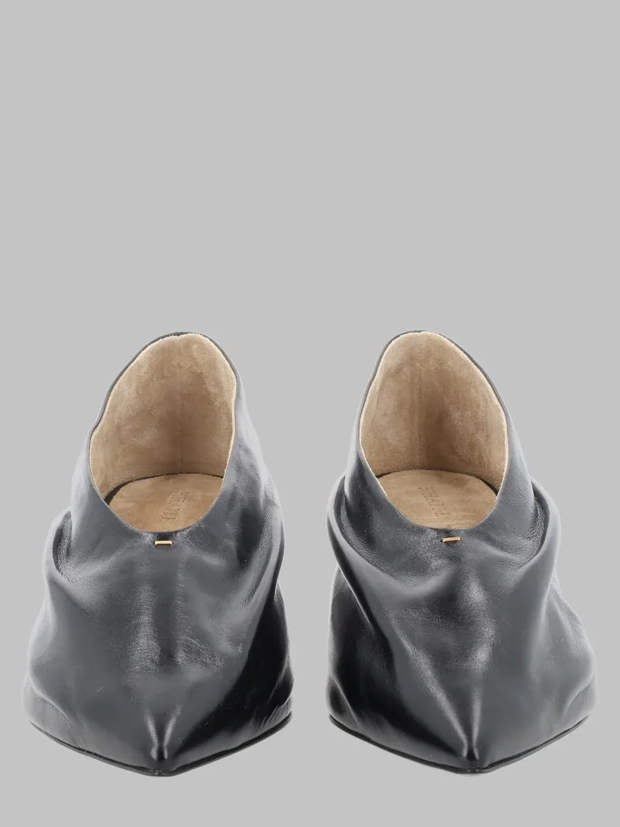 Almond-Toe Leather Pumps by Khaite
