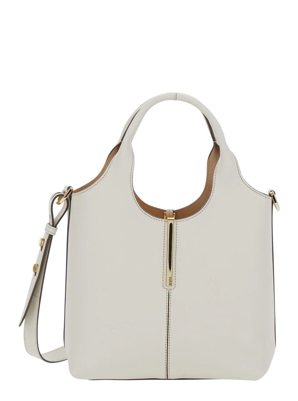 Leather Top Handle Shoulder Bag by TOD'S