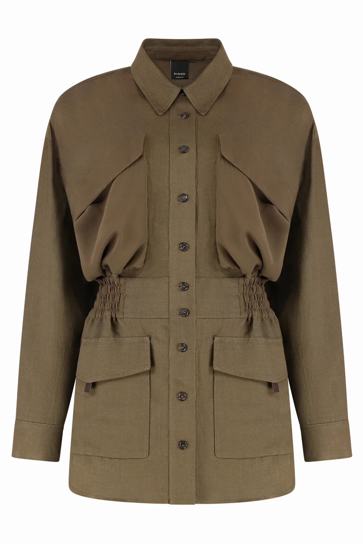 Viscose Blend Overshirt by pinko