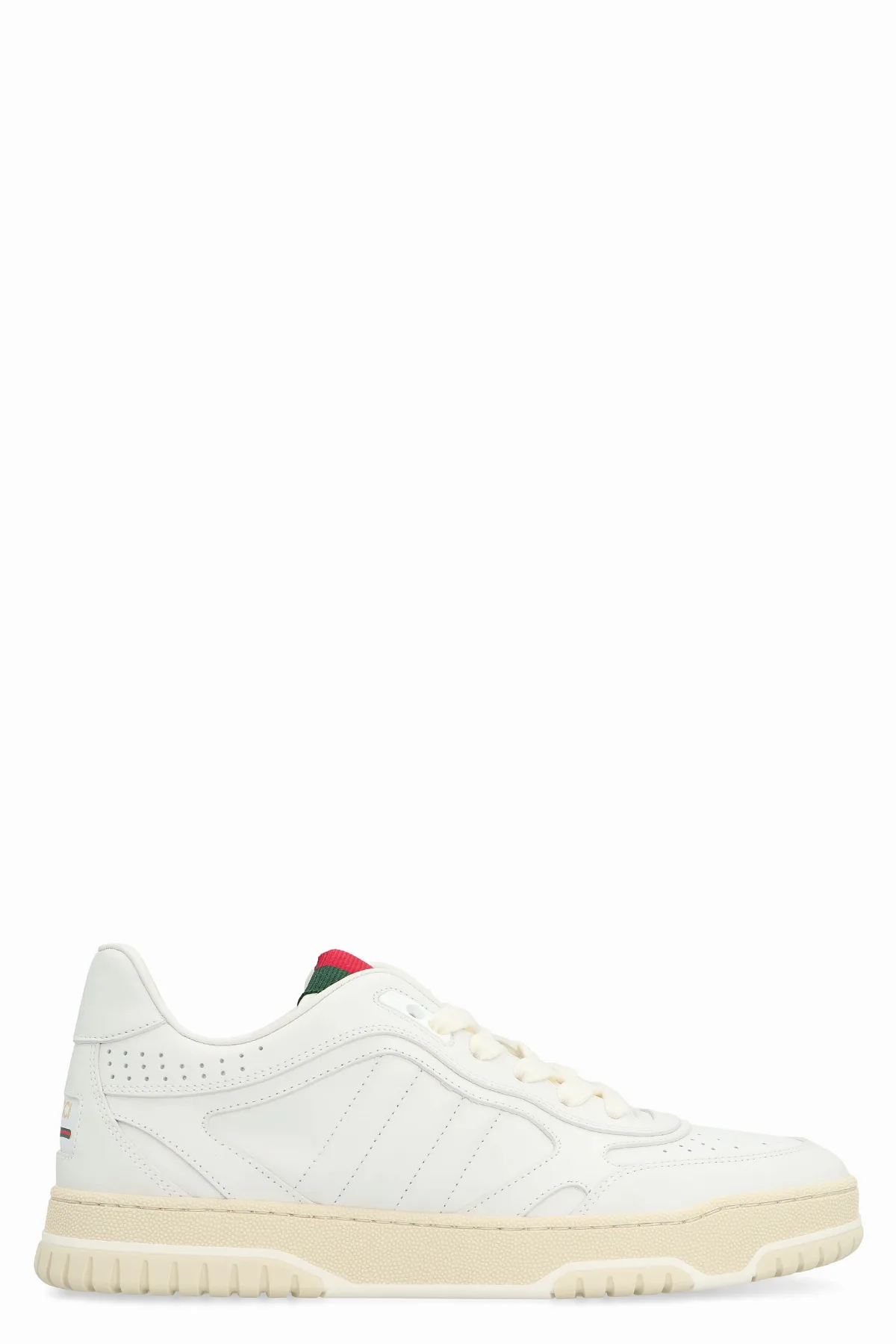 Re-Web Leather Low-Top Sneaker by Gucci