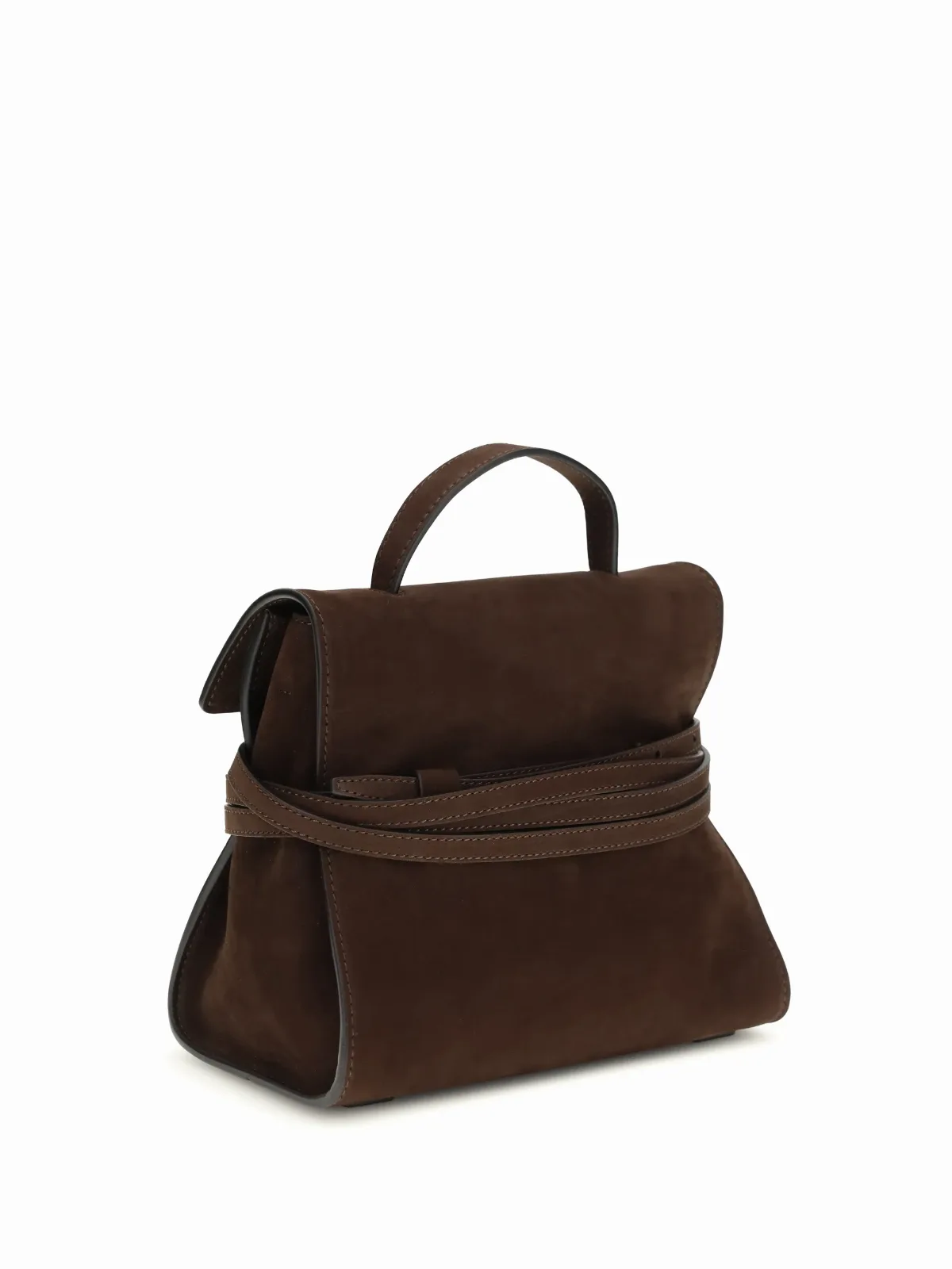Tie Me Top Handle Bag by Moschino