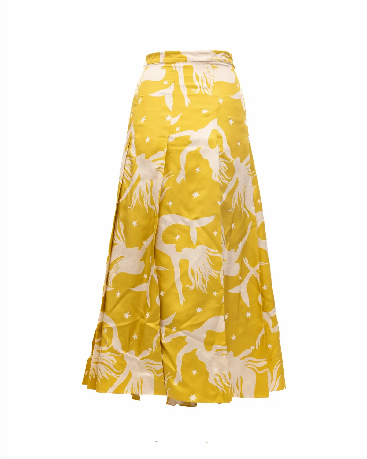 Unicorn & Star-Print Skirt by Valentino Garavani