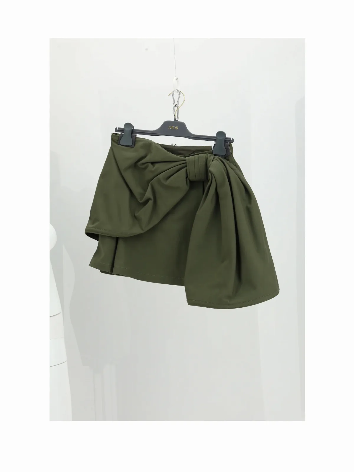 Cotton Tailored Mini Skirt by Dior