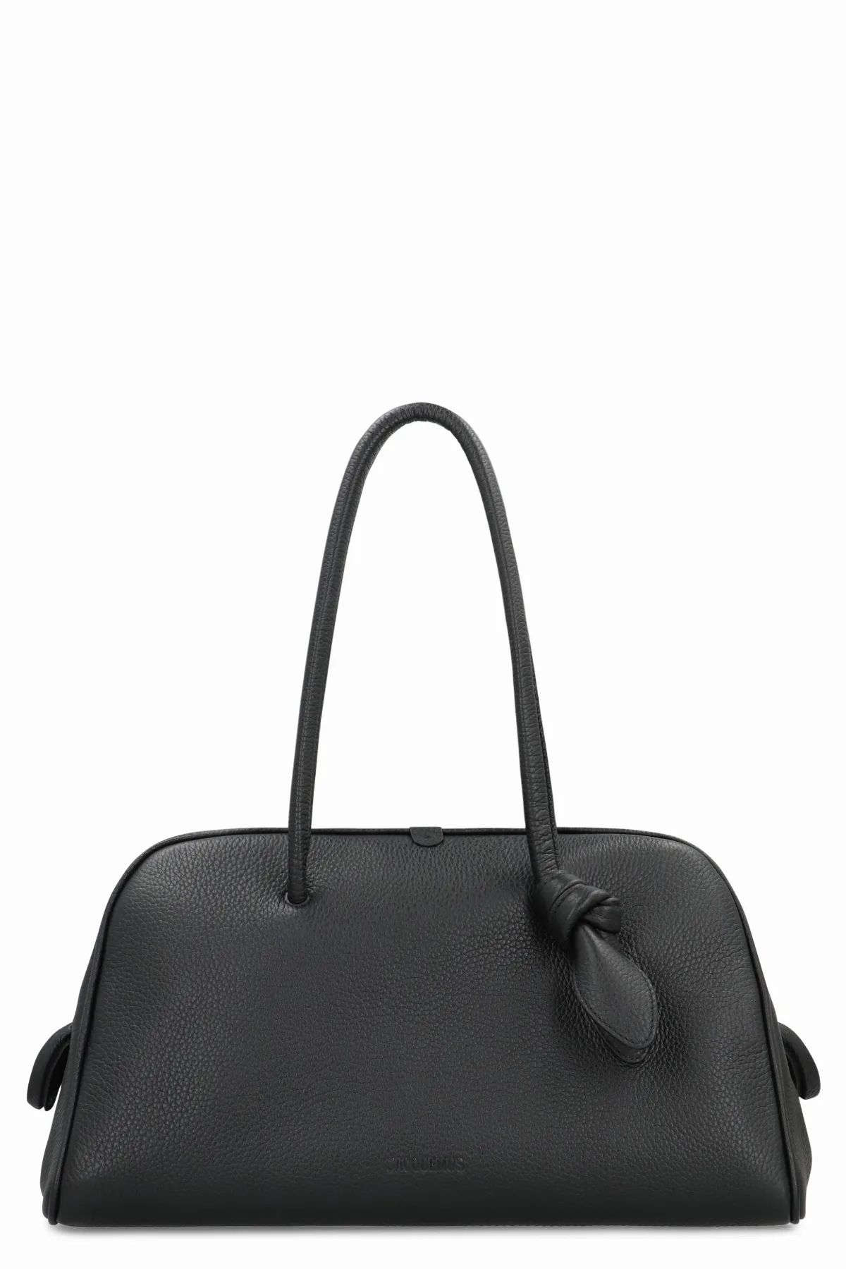 Hammered Calf Leather Shoulder Bag by Jacquemus